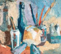 Fritz Dähn – Atelier-Stillleben.