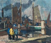 Tom Beyer – Im Fischerhafen.