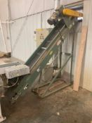 Hytrol Incline Conveyor, 12" x 9', 208/203/460 Volt 3 Phase