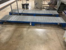 2 Lewco 2' x 10' Roll Conveyors