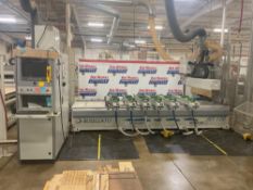 2006 Busellato Jet 100 CNC Machining Center, 3 Axis, Tool Changer, Becker Vacuum Pump, 408 V. 3 Ph.
