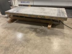 Electric Scissor Lift Table, 3' x 6'