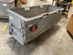Iron Bull Bottom Dump Hopper, 2800 Lbs. Capacity