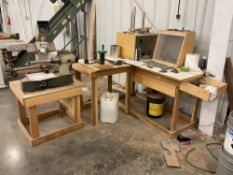 2000 Weinig Opti Control 970090 Tool Measuring Stand/Optical Comparator, Computer Included