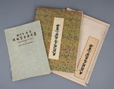 Drei Mappen chinesische Drucke