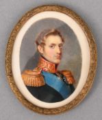 Porträtminiatur Großfürst Nikolai Pavlovich