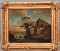 Barockes Landschaftsgemälde