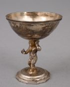 Silber-Saliere im Barockstil