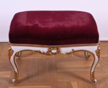 Barockes Tabouret, Sachsen