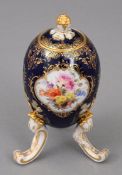 Reich bemalte Eidose, Meissen