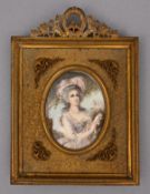Miniatur im Stil Louis XVI.