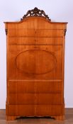 Spätbiedermeier-Schreibschrank