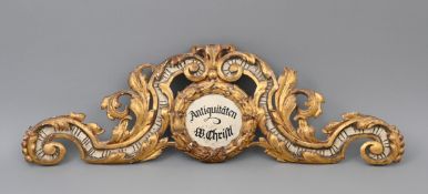 Supraporte im Barockstil