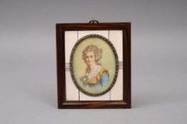 Porträtminiatur Madame Élisabeth