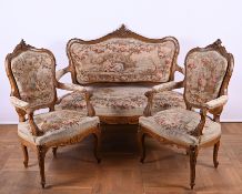 Repräsentative Sitzgruppe im Barockstil