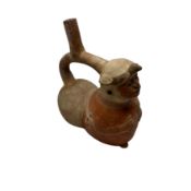 Earthenware jug, possibly Moche, Peru