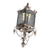 Bronze hall lantern