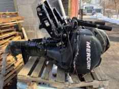 MERCURY 30 HP 4 STROKE OUTBOARD MOTOR, ELECTRIC & PULL START MARINE ENGINE/OUTBOARD ENGINE .