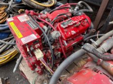 WESTERBEKE MDL 5.0/4.2 BC G MARINE GENERATOR, 3 CYLINDER GAS ENGINE, 60/50 HZ GENERATOR . Located: