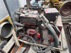 WESTERBEKE MDL 10.0/7.5 BID DIESEL MARINE GENERATOR, 60/50 HZ GENERATOR . Located: 710 WASHINGTON
