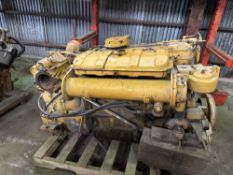 CATERPILLAR 3126 MARINE DIESEL ENGINE, 450 HP, PARTS MARINE ENGINE/OUTBOARD ENGINE . Located: 710