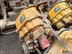 ZF MDL 1RM301P.2 MARINE GEAR, SN 20021610, 1.407:1 RATIO MARINE TRANSMISSION . Located: 710