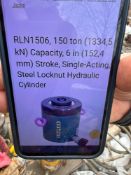 SIMPLEX RLN 1506 150 TON HYDRAULIC JACK, 6IN. NOMINAL STROKE, 12.25IN. H SUPPORT EQUIPMENT .