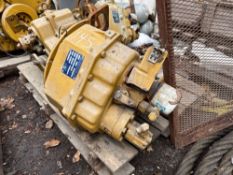ZF MDL 1RM301P.2 MARINE GEAR, SN 20113542, 1.407:1 RATIO MARINE TRANSMISSION . Located: 710