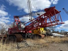 SANY SC1000 CRAWLER CRANE SN:08CC10130088 powered by Cummins QSC diesel engine, equipped with Cab,