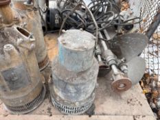 FLYGHT 3IN. SUB PUMP WATER PUMP . Located: 710 WASHINGTON ST, PEEKSKILL, NY; CONTACT DWAYNE REITH @