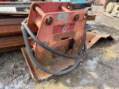 ALLIED HO PAC 9700 PLATE COMPACTOR EXCAVATOR ATTACHMENT SN:3034 . Located: 301 6TH STREET,