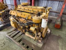 CATERPILLAR 3126 MARINE DIESEL ENGINE, 450 HP, PARTS MARINE ENGINE/OUTBOARD ENGINE . Located: 710