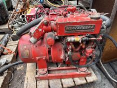 WESTERBEKE MDL D-3.0-612 3.0KW DIESEL MARINE GENERATOR GENERATOR . Located: 710 WASHINGTON ST,