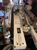 WYNN MARINE D.MK.3 WIPER MOTOR, SN 54664/001/4, (2) 760 MM STROKE, WITH (2) WIPER BLADES MARINE