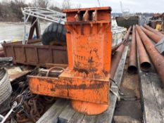LB FOSTER WOOD/STEEL/CONCRETE PILE CLAMP PILE DRIVING EQUIPMENT . Located: 301 6TH STREET,