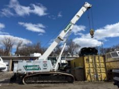 2008 MANTIS 6010 CRAWLER CRANE SN:60-205 powered by Deutz diesel engine, equipped with Cab, air,