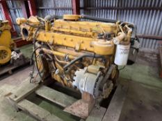 CATERPILLAR 3126 MARINE DIESEL ENGINE, 450 HP, PARTS MARINE ENGINE/OUTBOARD ENGINE . Located: 710