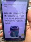 SIMPLEX RLN 1506 150 TON HYDRAULIC JACK, 6IN. NOMINAL STROKE, 12.25IN. H SUPPORT EQUIPMENT .