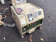 FERMONTMEP-831A 3KW GENERATOR, SN FZA02322, 125 HRS, YANMAR DIESEL ENGINE, NATO SPEC GENERATOR .