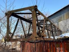 LINKBELT 20' PIN CONNECT ANGLE BOOM INSERT, FITS LINKBELT LS78/98/108, 3IN.x3IN.x1/4IN. CRANE