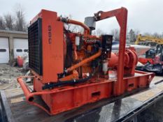 GODWIN 8IN. DRI PRIME HIGH PRESSURE WATER PUMP SN:0851902/03 powered by Cat C9 ACERT?300hp diesel