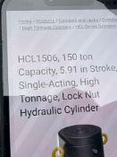 SIMPLEX RLN 1506 150 TON HYDRAULIC JACK, 6IN. NOMINAL STROKE, 12.25IN. H SUPPORT EQUIPMENT .