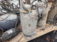 WEDAVERKEN ECONO-MERSE 3CA19EV SUB PUMP, 6HP, 220/440 VOLT, SINGLE PHASE, 3IN. WATER PUMP . Locat...