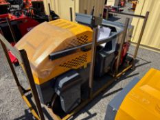 NEW MMS MS1000 ASPHALT ROLLER electric Start, Front Wheel Size 530mm*700mm, Exciting Force 30KN.