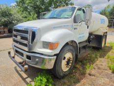 2006 FORD F750 WATER TRUCK VN:3FRXF75E66V294176 powered by diesel engine, equipped with 6 speed