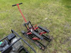 CRAFTSMAN 950190 HYDRAULIC FLOOR JACK SUPPORT EQUIPMENT for Motorcycles, ATV's, Tractors, and