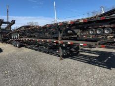 2020 KAUFMAN LOW PRO 3 CAR HAULER equipped with 50ft. Long deck, 12,000lb GVWR, electric brakes,