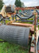 88FT. CONVEYOR CONVEYORS & STACKER New 30in. Rollers, 88ft. 5in. Long Head to Tail, 25 H.P. Motor,