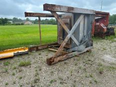 HOPPER FRAME MATERIAL HOPPER Buyer is responsible for load out, rigging company is located next