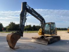 2018 JOHN DEERE 135G HYDRAULIC EXCAVATOR SN:1FF135GXVJF500669 powered by John Deere diesel engine,